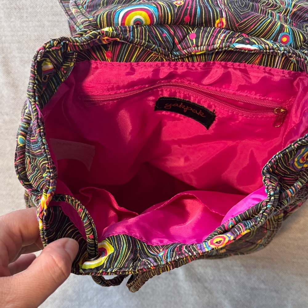 Yak Pak Colorful Patterned Backpack - Picture 4 of 4